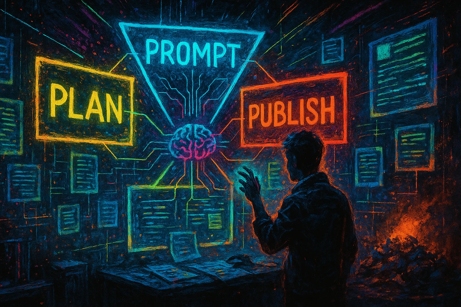 Featured Image for Plan. Prompt. Publish. A Practical Guide to Creating Beautifully Useful Content with AI