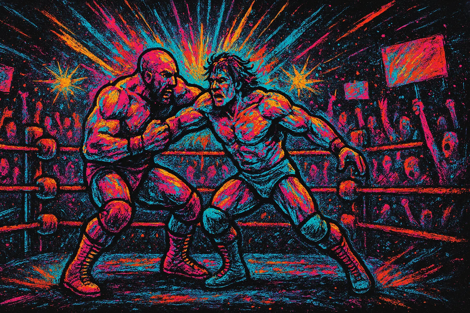 Featured Image for Use AI to create your own WWF Action Figure Blister Packs