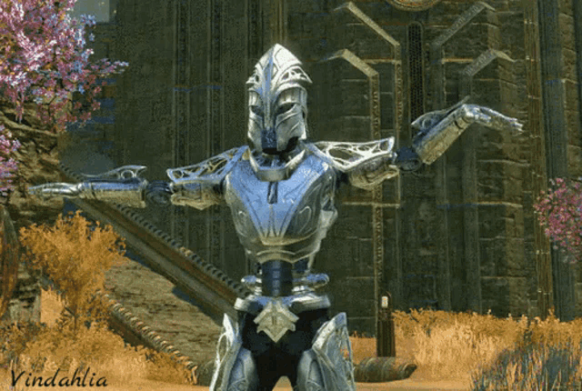 Arm wave robot dance GIF