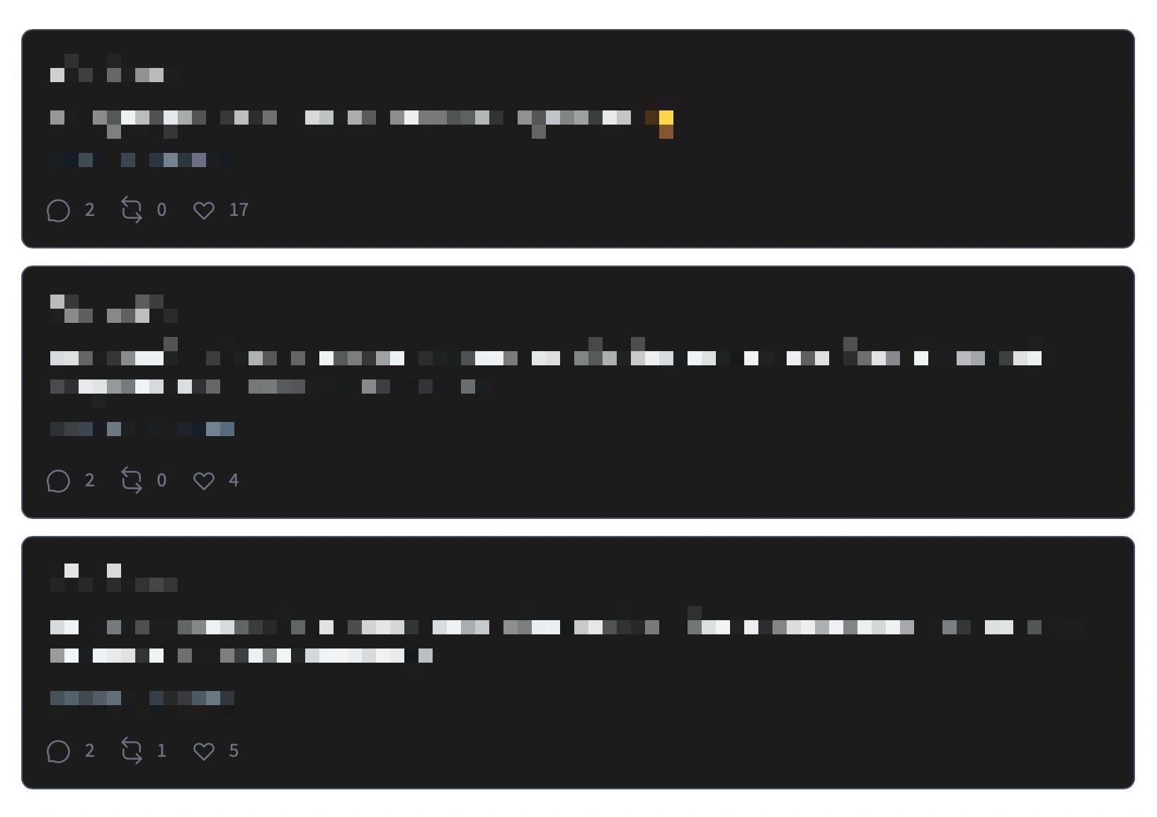 Bluesky Feed for WordPress® - list display