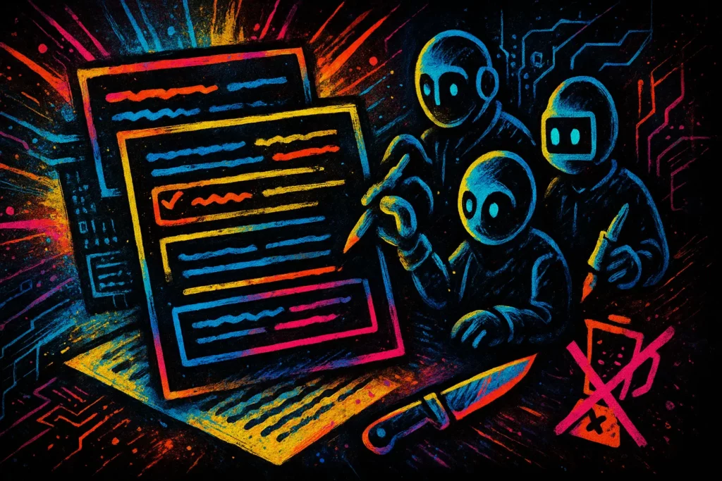 Use a real-time editing layer with AI content
