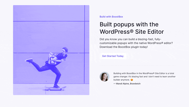 BoostBox Pro - Swing Animation GIF