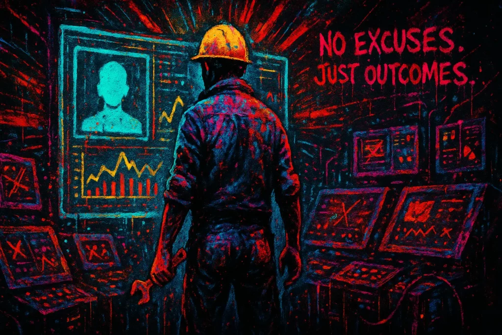 No excuses, just outcomes image