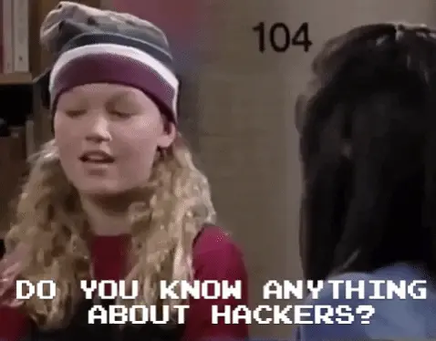 Do you know anything about hackers? GIF