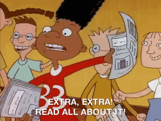 Extra Extra Read All About It