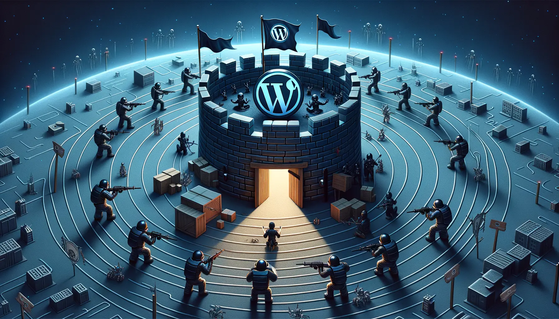 WordPress Security Fortress animated image