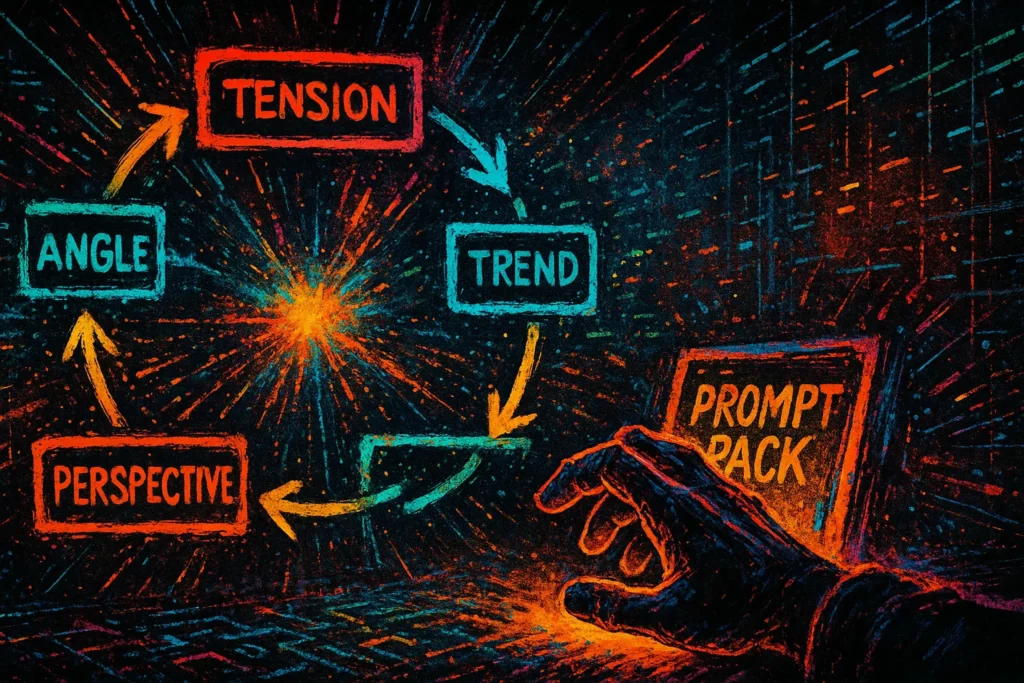 Research to Relevance workflow for AI writing