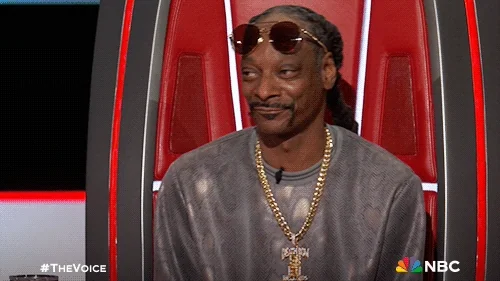 Snoop nodding in agreement GIF