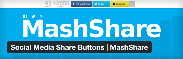 MashShare social media sharing plugin for WordPress